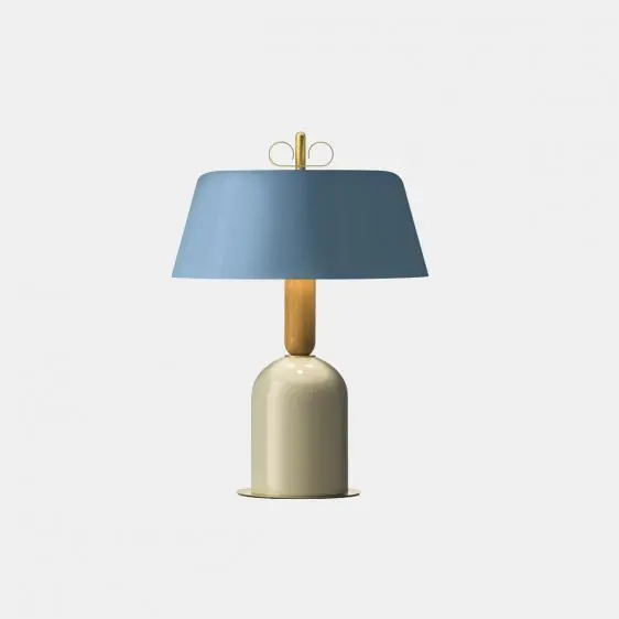 Bezpieczna płatność Bon Ton N6D3 lampa stołowa (Jasnoniebieska)