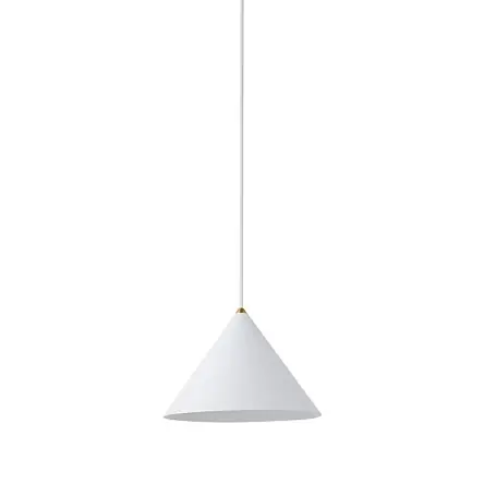 Rabat Metalowa lampa wisząca Zenith 7997 biały stożek do przedpokoju