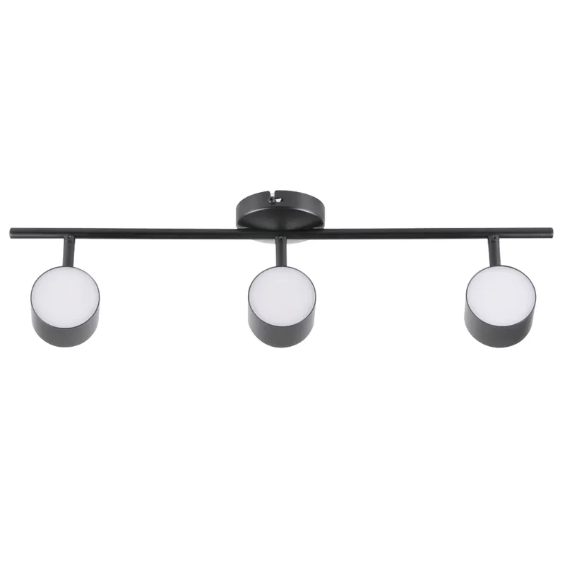 Metalowy plafon KUBIK 318275 punktowa lampa LED 12,6W czarna Tylko dziś
