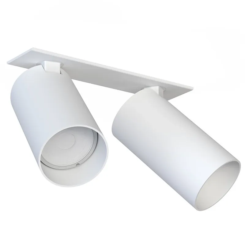 Metalowa lampa nowoczesna Mono 7828 sufitowa oprawa białe spoty Niska cena