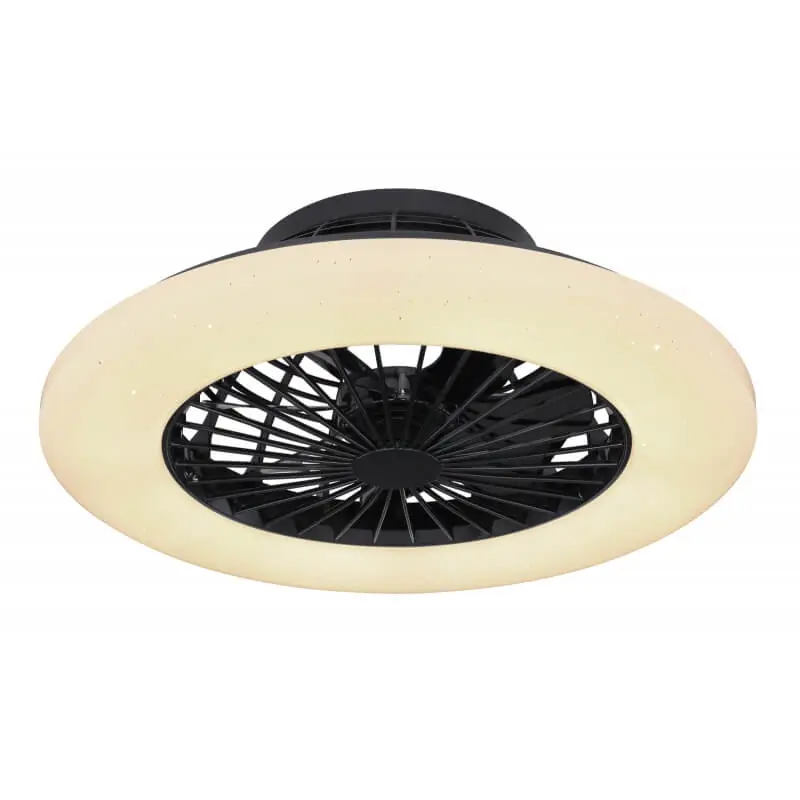Super okazja Natynkowy wentylator Travo 03628B plafon 30W 3000K 6500K czarny