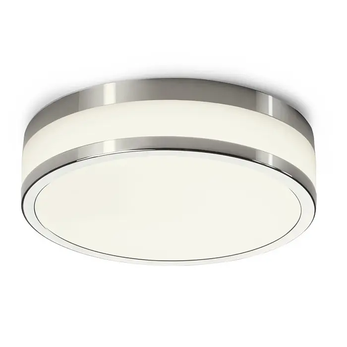 Bezpieczne zakupy Plafon do łazienki Malakka 9501 srebrna lampa ledowa 18W 4000K