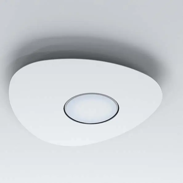 Bezpieczna płatność Sufitowa lampa nowoczesna Organic 8305 metalowy plafon biały hol