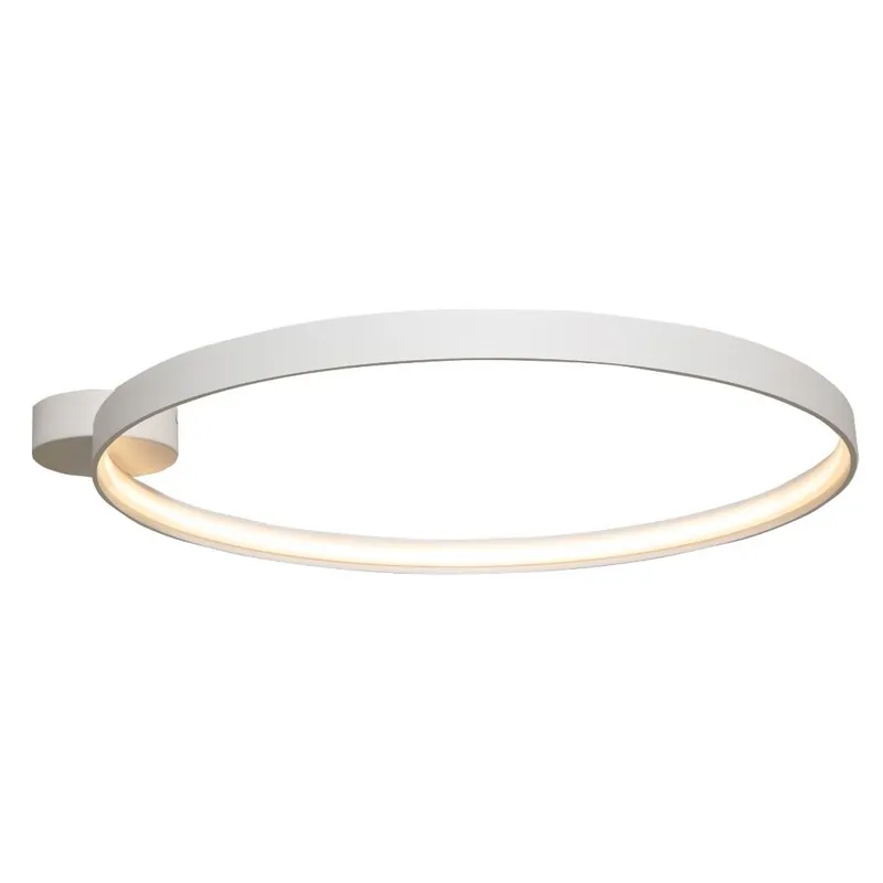 Szybka dostawa Przysufitowa lampa metalowa Carlo LA0771 LED 50W 3000K do salonu biała