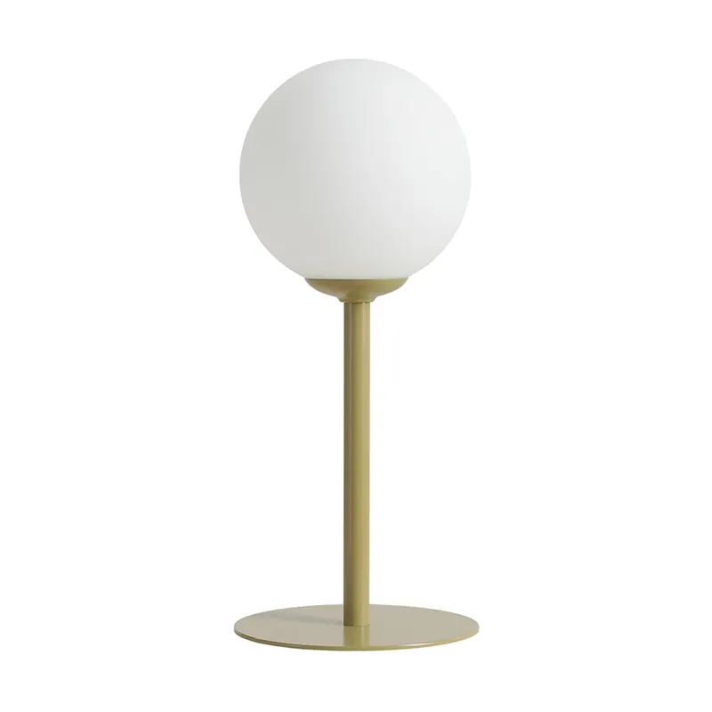 Nowość Loftowa lampa stołowa Pinne 1080B12 na biurko szklana ball zielona biała