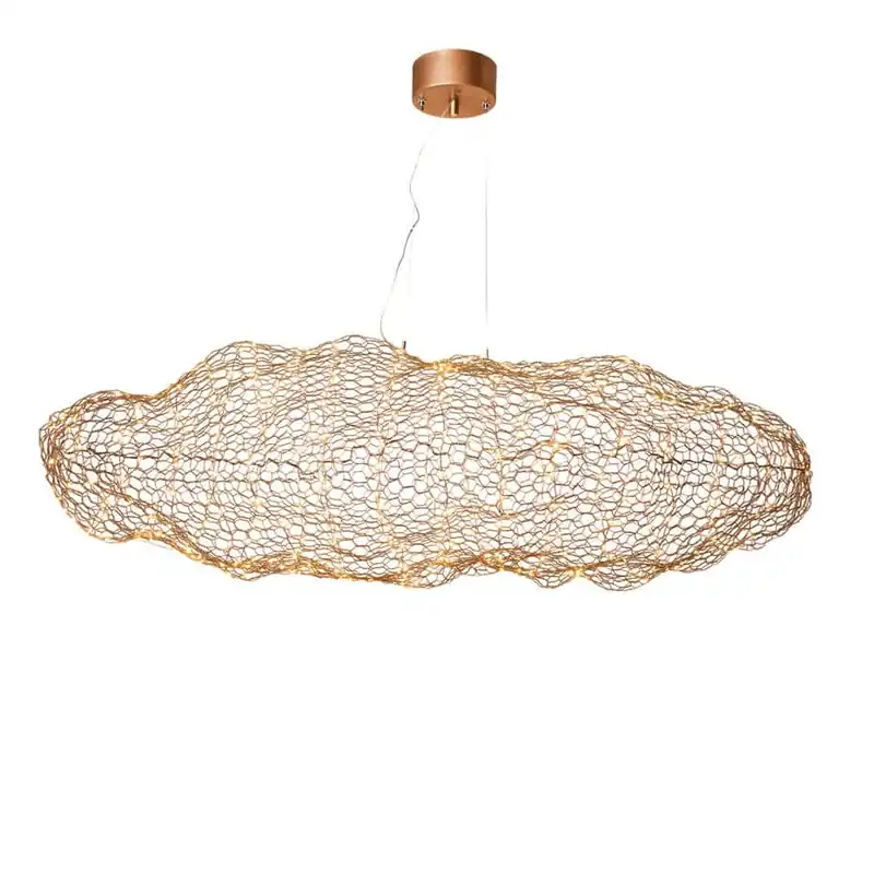 Designerska lampa wisząca Hayden 42012506501 chmura LED 15W 2700K złota Promocja