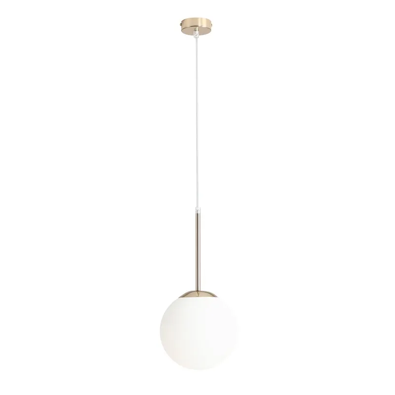Złota lampa wisząca Bosso 1087XS30 Aldex szklana kula do salonu loftowa Do wyczerpania zapasów