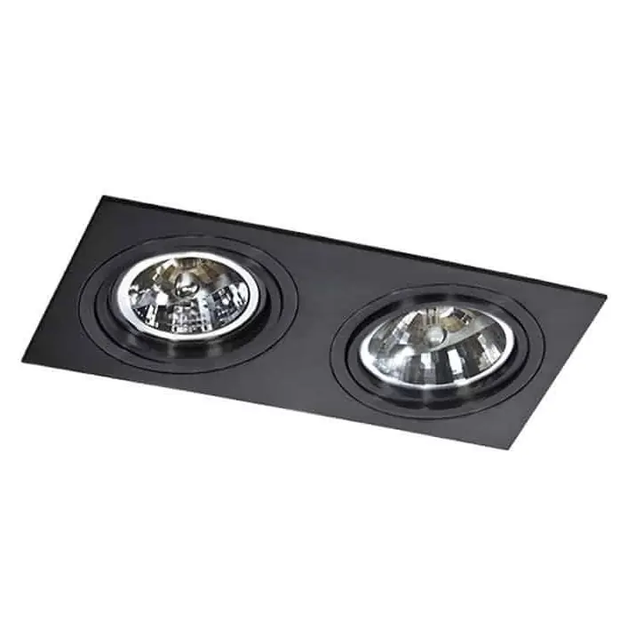 Zamów dziś Kuchenna lampa podtynkowa Siro AZ2806 metalowa czarna