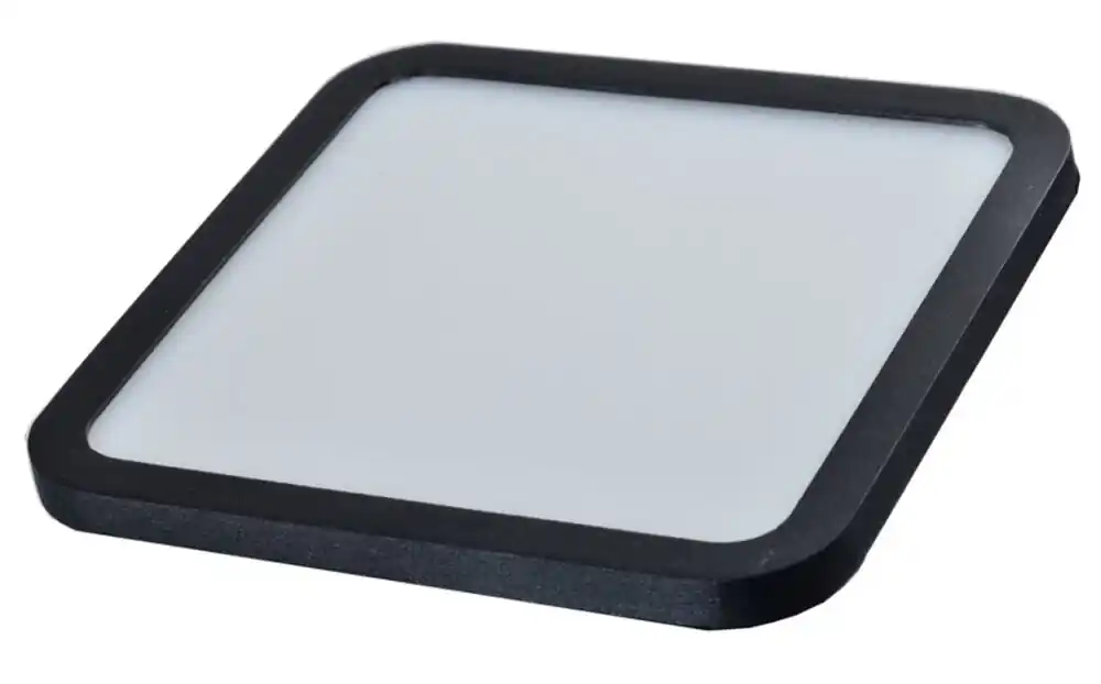 Kwadratowa lampa wpuszczana Slim AZ4331 LED 24W 4000K IP44 metalowa czarna Darmowy zwrot