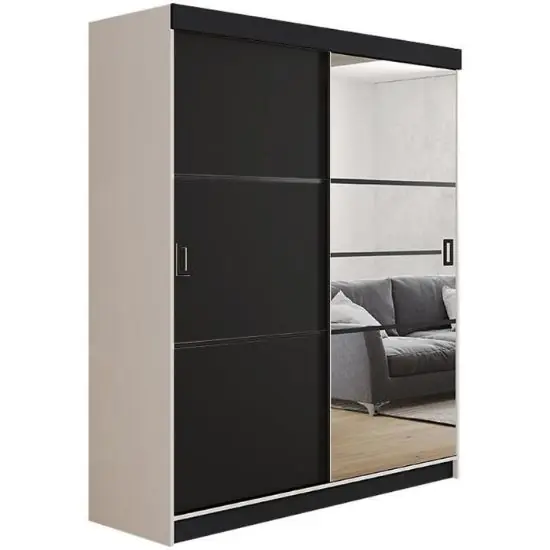 Oferta czasowa Szafa Retro 138 4L biała / front czarny