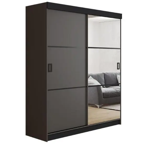 Kup teraz Szafa Retro 138 3L grafit / front grafit
