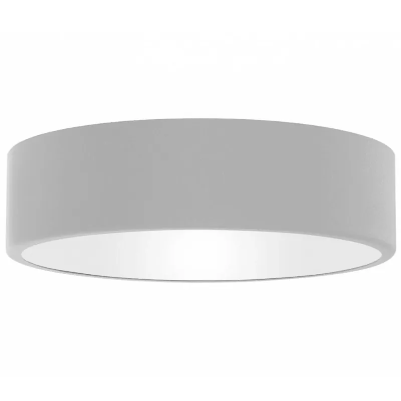 Oferta Okrągła lampa sufitowa 137623620750 LED 24W do pokoju szara