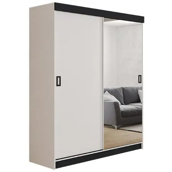 Kup online Szafa Retro 138 1L biała / front biały