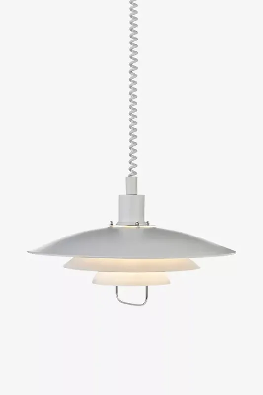 Metalowa lampa wisząca Kirkenes jadalniana nad stół biała Bestseller