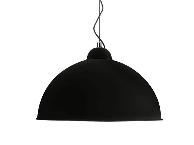 Sprawdź teraz Industrialna lampa wisząca Toma metal kopuła czarna złota