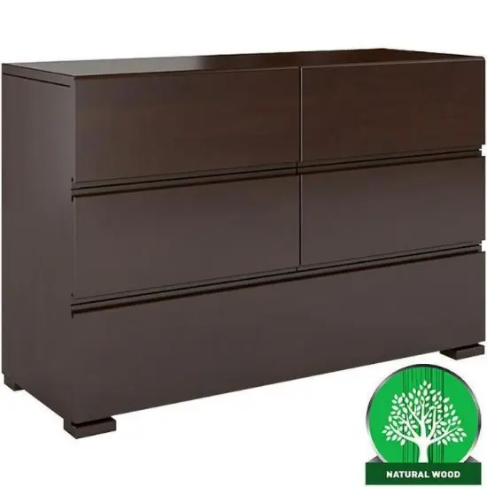 Promocja Komoda Drewniana Bukowa 5s Skandica Vestre Palisander