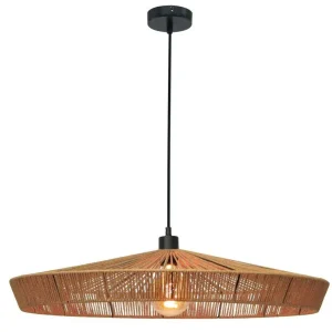 Okazja Lampa wisząca YUNKAI 10413/70/72 oprawa w kolorze czarnym i brązowym LUCIDE