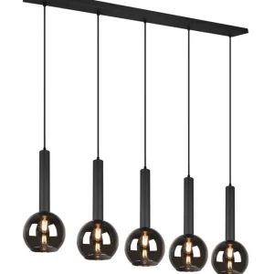 Lampa wisząca CLAYTON 310300532 oprawa w kolorze czarnym TRIO Wyprzedaż