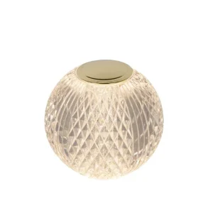 Łatwy zwrot Lampa stołowa CINTRA 13599/09/60 oprawa w kolorze złotym LUCIDE