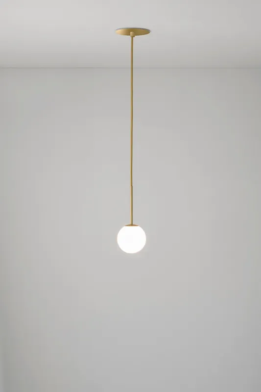 Lampa wisząca podtynkowa Alfi T-3744R czarna/złota Estiluz Nowość
