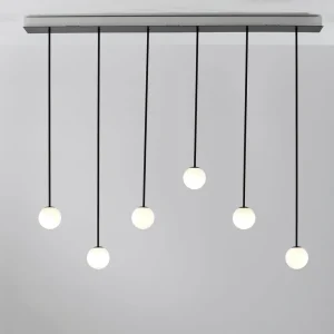 Zamów dziś Lampa wisząca Alfi L120S.6 czarna/złota Estiluz