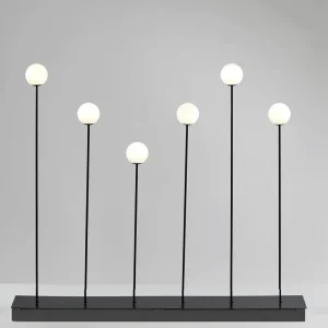 Bezpieczne zakupy Lampa podłogowa Alfi F120.6 czarna/złota Estiluz