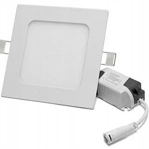 PANEL LED wpuszczczany 6W DL 6000K oprawa podtynkowa biała kwadratowa Zniżka