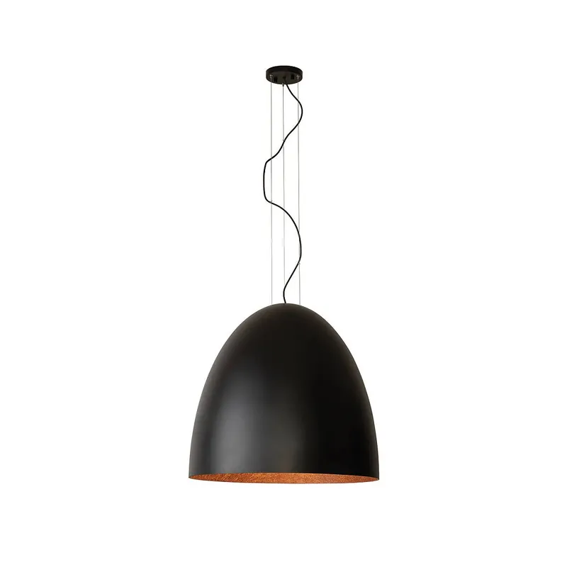 Nie przegap Lampa wisząca EGG BLACK/COPPER XL 10321 czarno-miedziana Nowodvorski