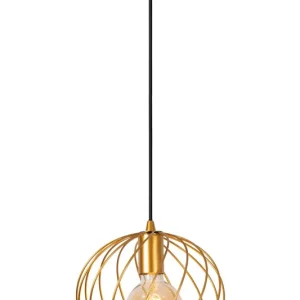 Bezpieczna płatność Lampa wisząca DANZA 21428/25/02 oprawa w kolorze złotym LUCIDE