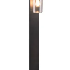 Dodaj do koszyka Lampa zewnętrzna podłogowa z czujnikiem ruchu ARDILA 411660132 oprawa w kolorze czarnym TRIO