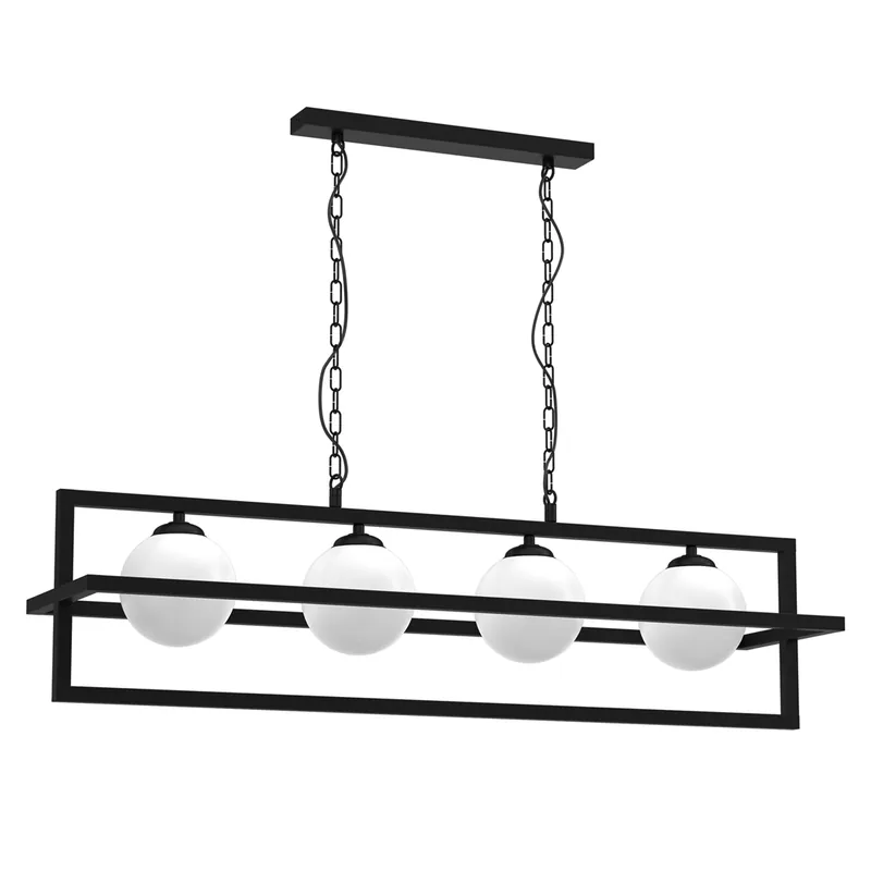 Dostępne od ręki Lampa wisząca DIEGO MLP8570 oprawa w kolorze czarnym MILAGRO