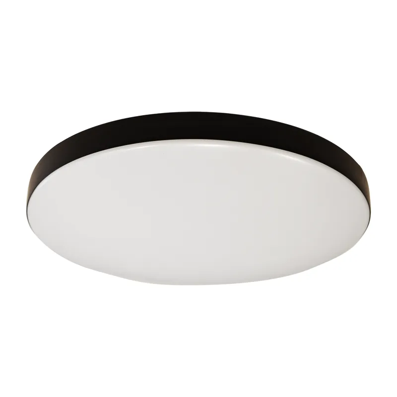 Obniżka ceny PLAFON MAYA BLACK 13W PIR Ø330 mm ML7970 nowoczesna oprawa w kolorze czarnym z czujnikiem ruchu i zmierzchu MILAGRO