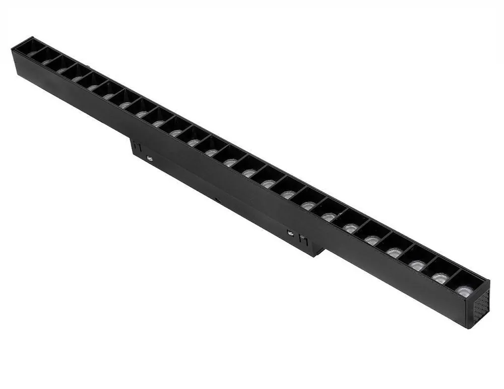 Lampa z diodami do szyn magnetycznych łamana 24W 4000K DDCX-GS24-436 czarna DL Sprawdź teraz