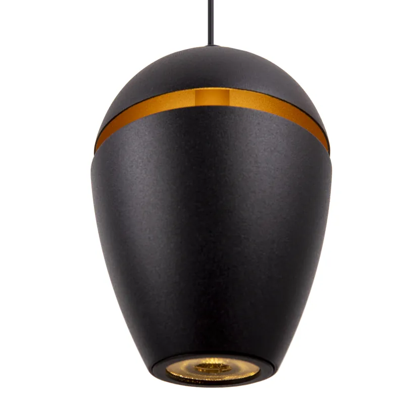 Lampa wisząca COMETSHINE P0471 oprawa w kolorze czerni i złota MAXLIGHT Hit sprzedaży