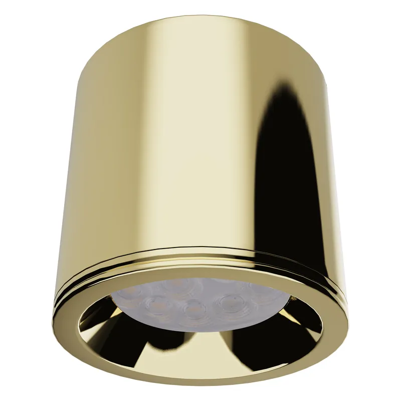 Zewnętrzna lampa natynkowa FORM C0217 oprawa w kolorze złotym MAXLIGHT Kup online