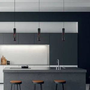 Szybka dostawa Lampa wisząca GOLDEN P0176 oprawa w kolorze czerni i złota MAXLIGHT