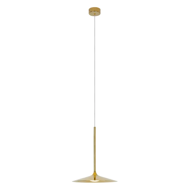 Ostatnie sztuki Lampa wisząca HANA P0460 oprawa w kolorze złotym MAXLIGHT