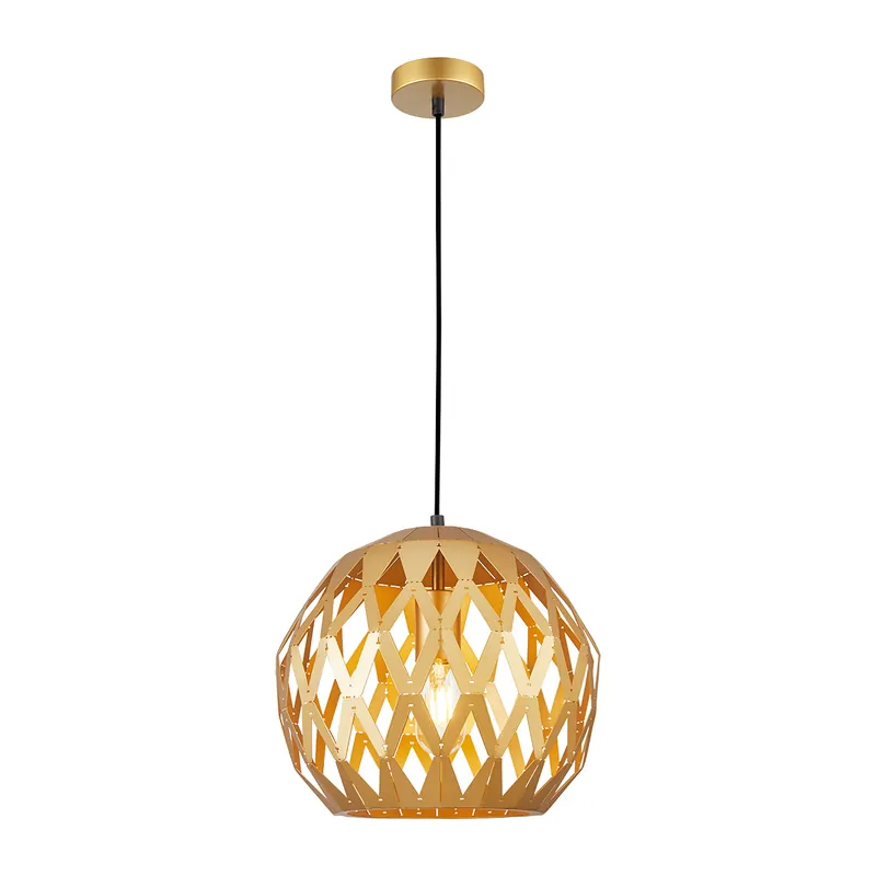 Lampa wisząca Hilo PND-22341-1L-GD oprawa w kolorze złotym ITALUX Ostatnie sztuki