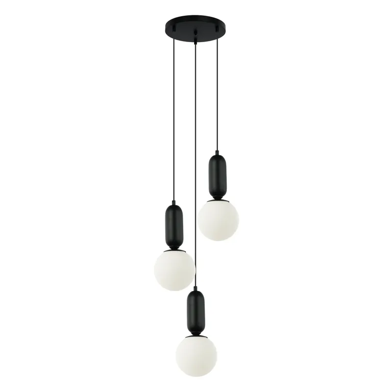 Darmowa dostawa Lampa wisząca Aldeva PND-02340-3S-BK oprawa w kolorze czarnym ITALUX