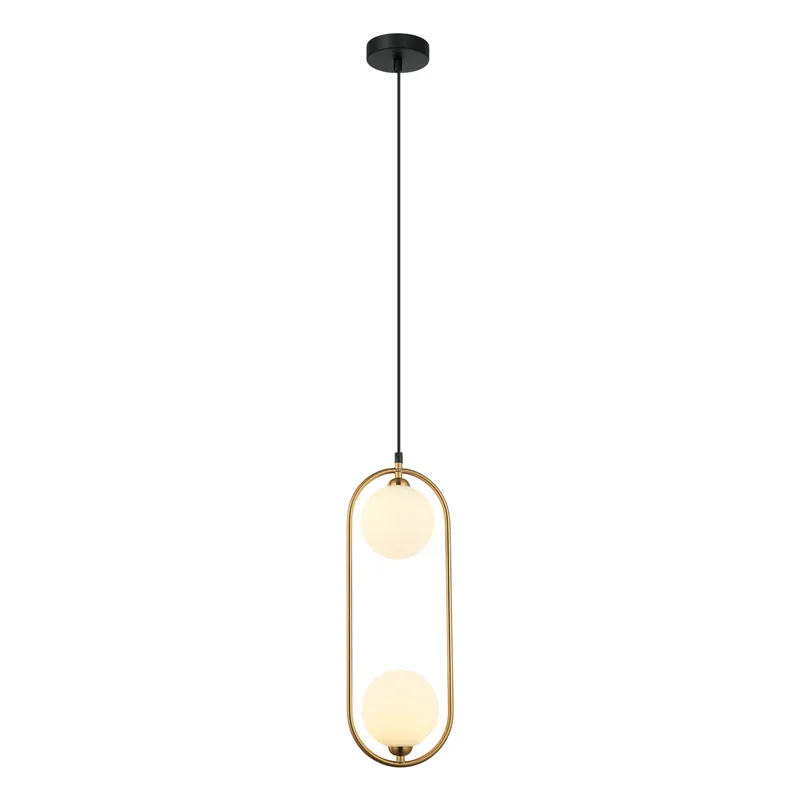 Wyprzedaż Lampa wisząca Lupus PND-3965-2-BRO oprawa w kolorze antycznego brązu ITALUX