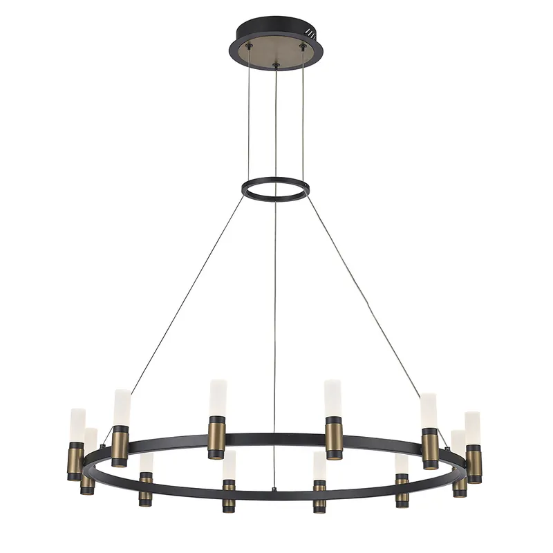 Lampa wisząca Alamo PND-280110130-12A-MBL oprawa w kolorze czarnym ITALUX Kup online