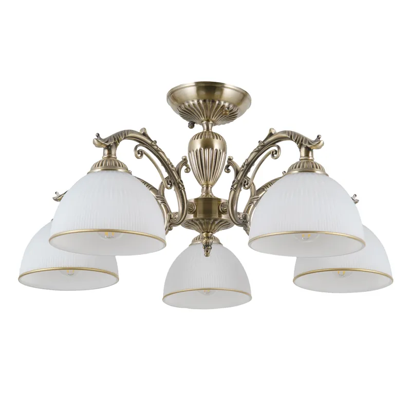 Lampa sufitowa Feneza PND-5122-5 oprawa w kolorze antycznego brązu ITALUX Nowość