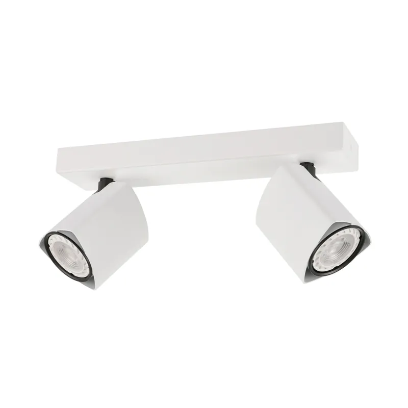 Lampa sufitowa Merusa SPL-31970-2B-WH oprawa w kolorze białym z elementami czerni ITALUX Okazja