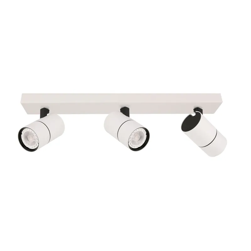 Darmowy zwrot Lampa sufitowa Laconi SPL-2813-3B-WH oprawa w kolorze białym z elementami czerni ITALUX