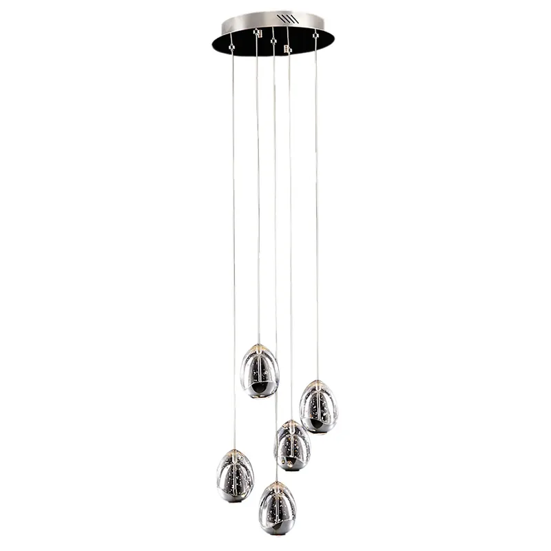 Lampa wisząca Huelto PND-22112132-5A-CR chromowana oprawa ITALUX Szybka wysyłka