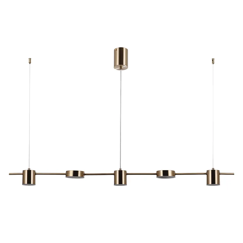 Lampa wisząca Remdal PND-16374-5-COP-GD-4K oprawa w kolorze mosiądzu ITALUX Darmowy zwrot