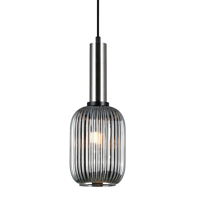 Lampa wisząca Antiola PND-5588-1L-SC+SG oprawa w kolorze srebrnym ITALUX Wyjątkowa oferta