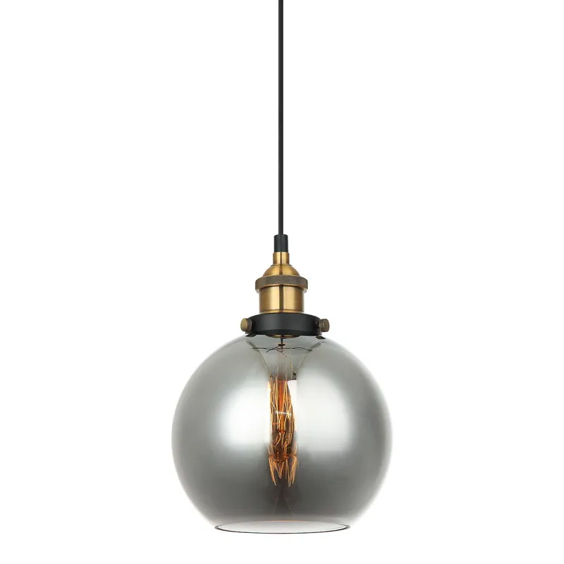 Cena promocyjna Lampa wisząca Cardena MDM-4330/1 GD+SG oprawa w kolorze czarnym z elementami złota ITALUX