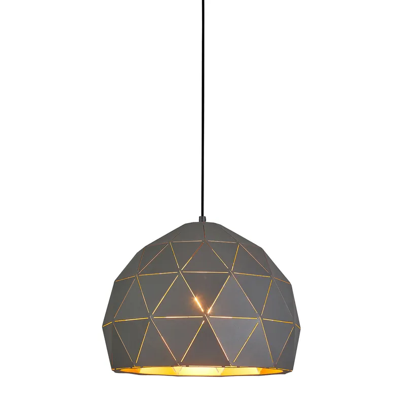 Wyprzedaż Lampa wisząca Harley MDM-3471-1 GR+GD oprawa w kolorze grafitu i złota ITALUX
