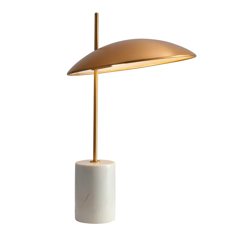 Cena promocyjna Lampa stołowa Vilai TB-203342-1-GD oprawa w kolorze złotym ITALUX
